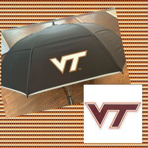 WEATHERMAN x VIRGINIA TECH UMBRELLA 🧡♥️ golf size 68” 🧡♥️ NEW 🏌🏾🏌🏾 HOKIES